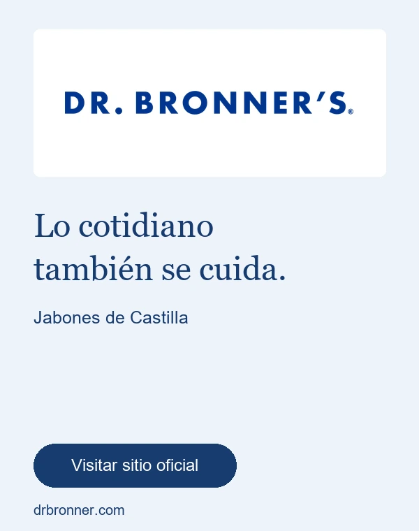 Dr. Bronner’s · Jabones de Castilla · Visitar sitio oficial (abre en otra pestaña)
