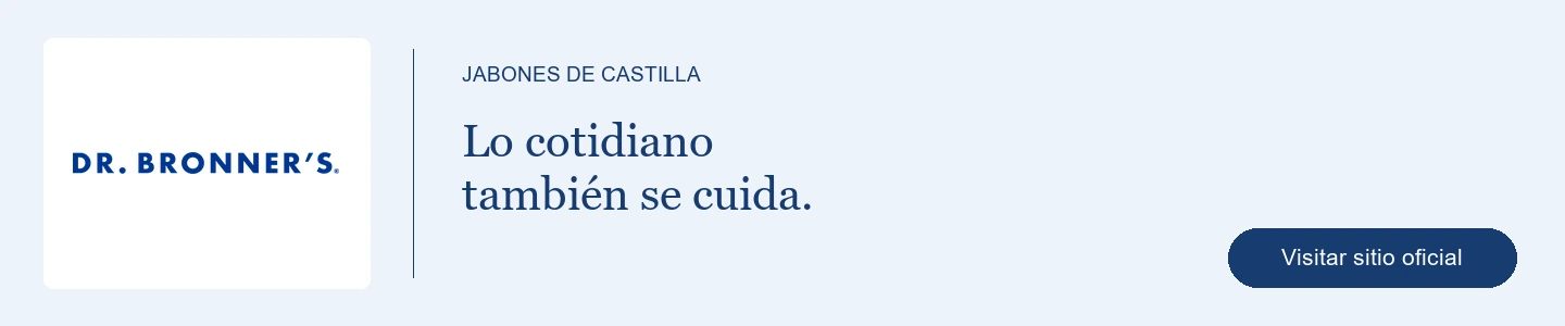 Dr. Bronner’s · Jabones de Castilla · Visitar sitio oficial (abre en otra pestaña)
