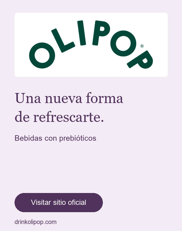OLIPOP · Bebidas con prebióticos · Visitar sitio oficial (abre en otra pestaña)