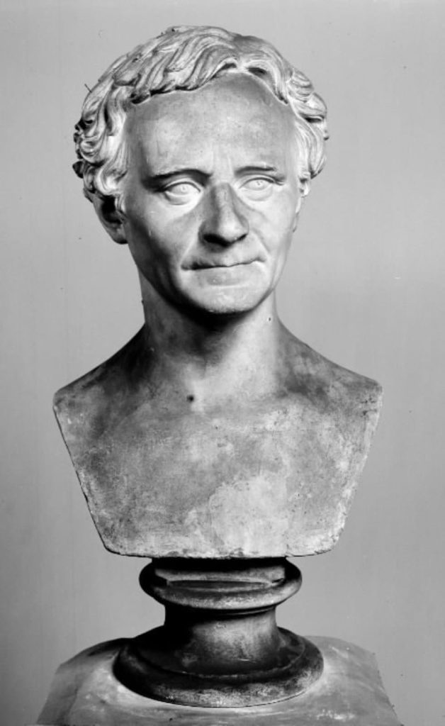 Busto de Vincenz Priessnitz.